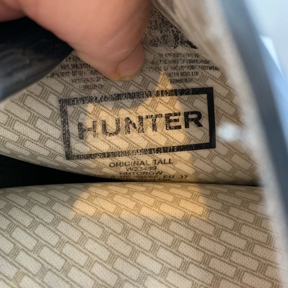 Hunter Classic Tall Navy Boots - Picture 6 of 7